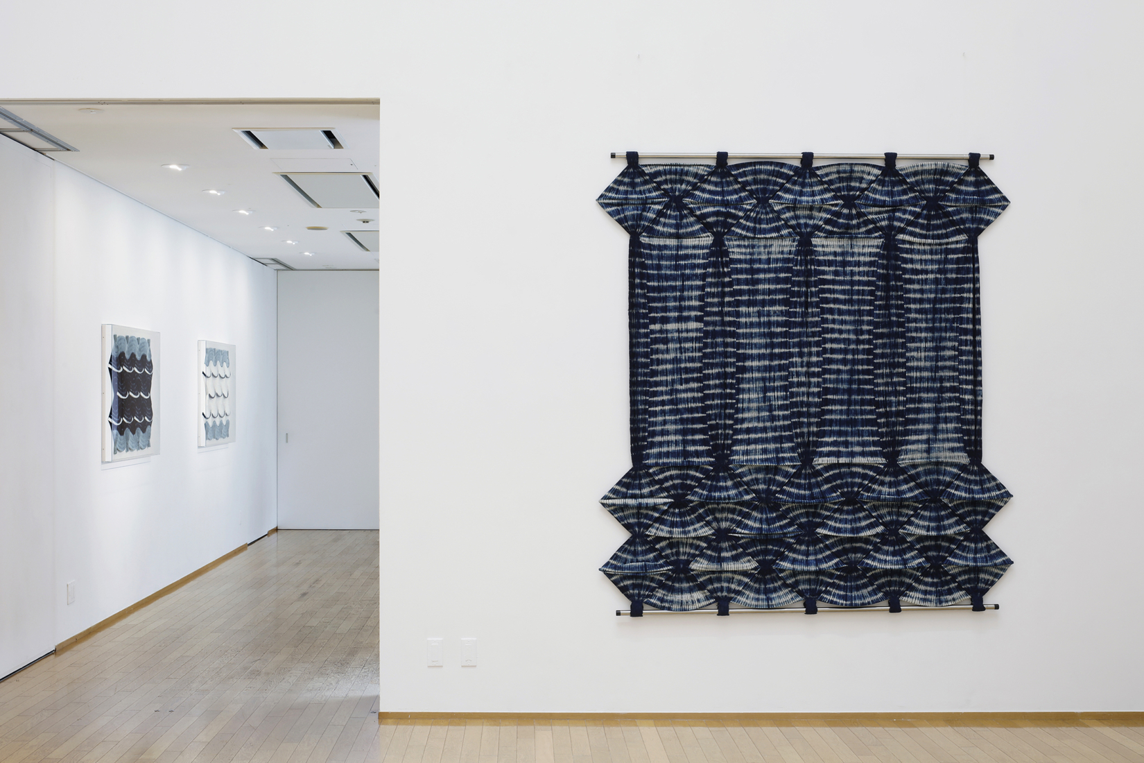 FUKUMOTO Shihoko: Sign of Wind - Focus on the works from the 1980s, ARTCOURT Gallery, Osaka | photo: Takeru Koroda