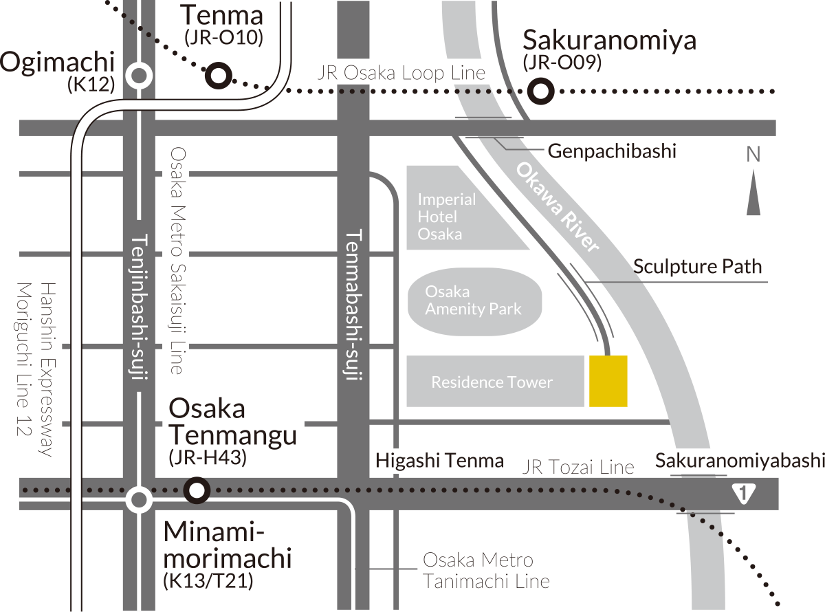 ARTCOURT Gallery｜Access Map