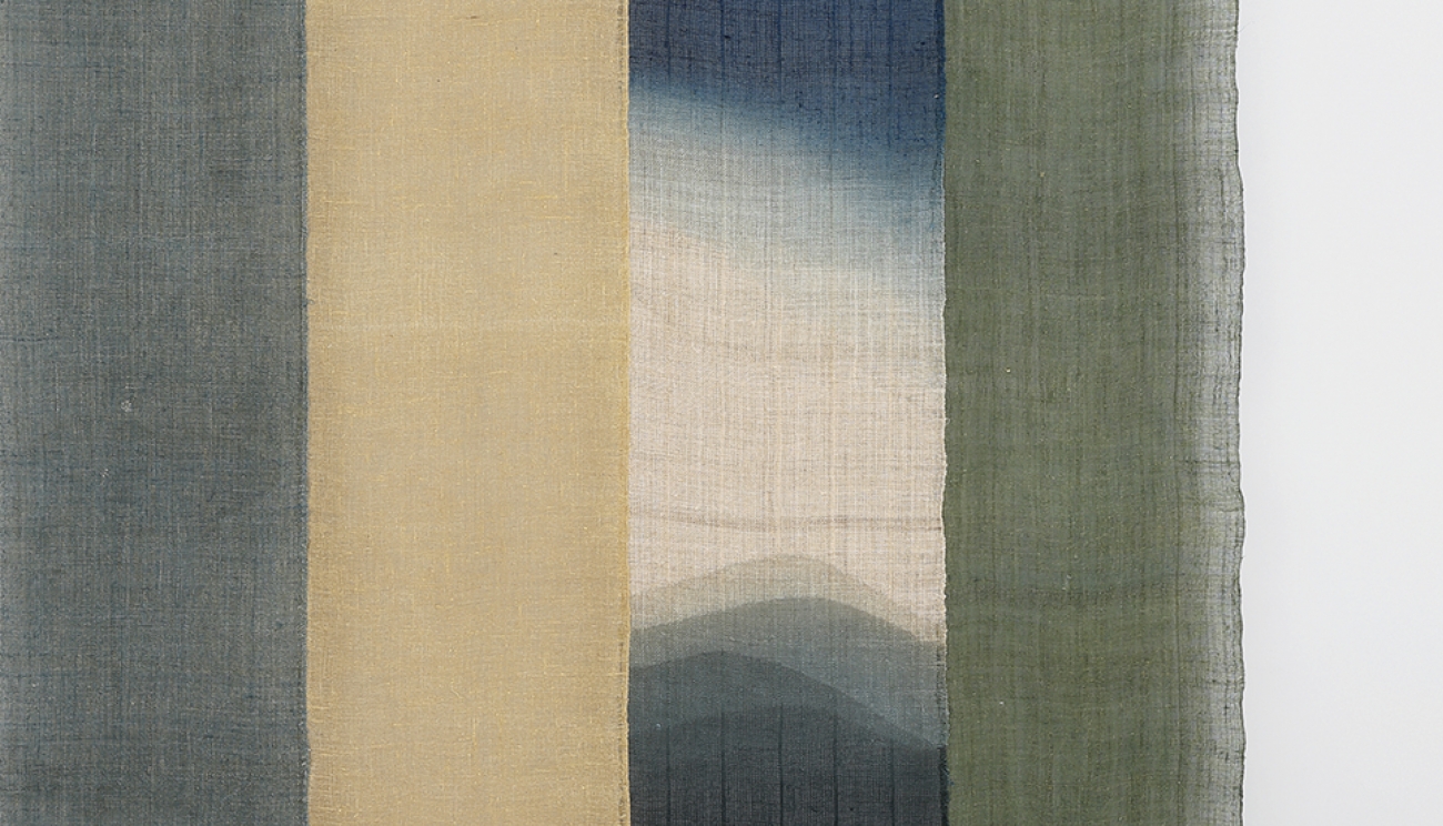 福本潮子展 藍の青 2021