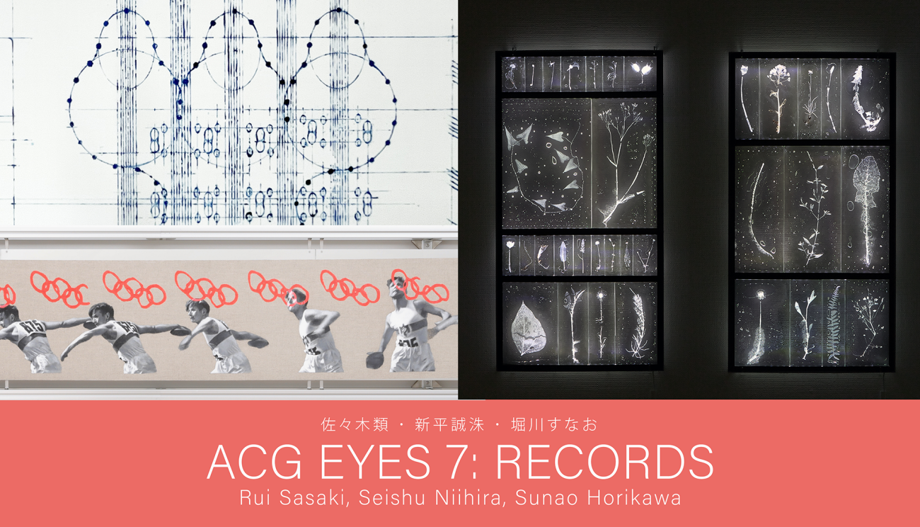ACG eyes 7: Records − 佐々木類・新平誠洙・堀川すなお−