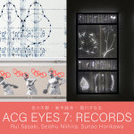 ACG eyes 7: Records − 佐々木類・新平誠洙・堀川すなお−