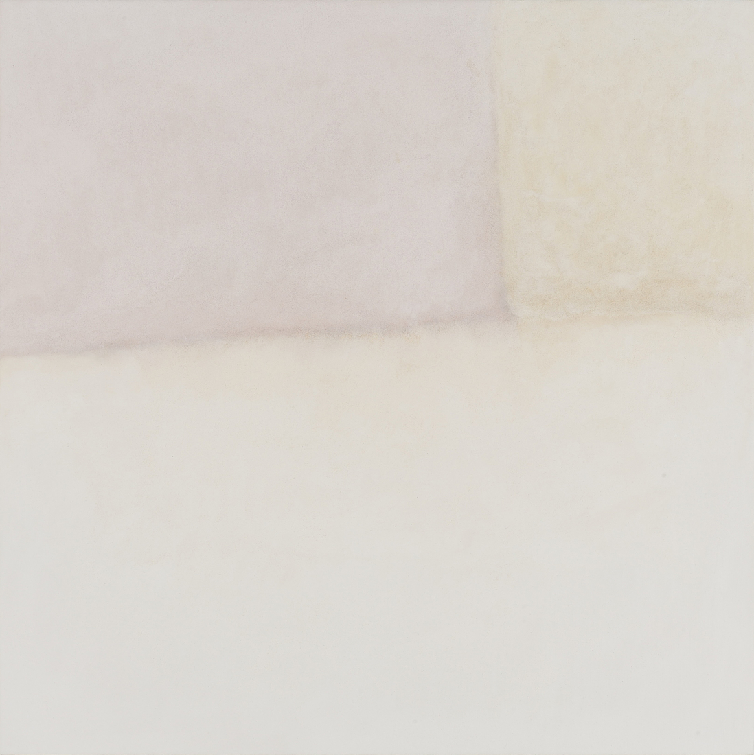 《Sand River テムズ川 #1115》焼成したテムズ川の砂、陶粉、他|116 x 116 cm|2016